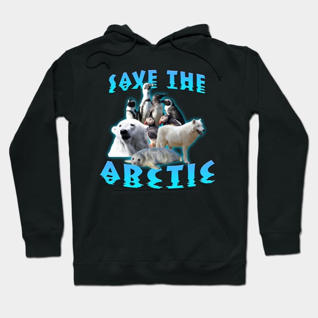 Save The Arctic Hoodie by Shawnsonart